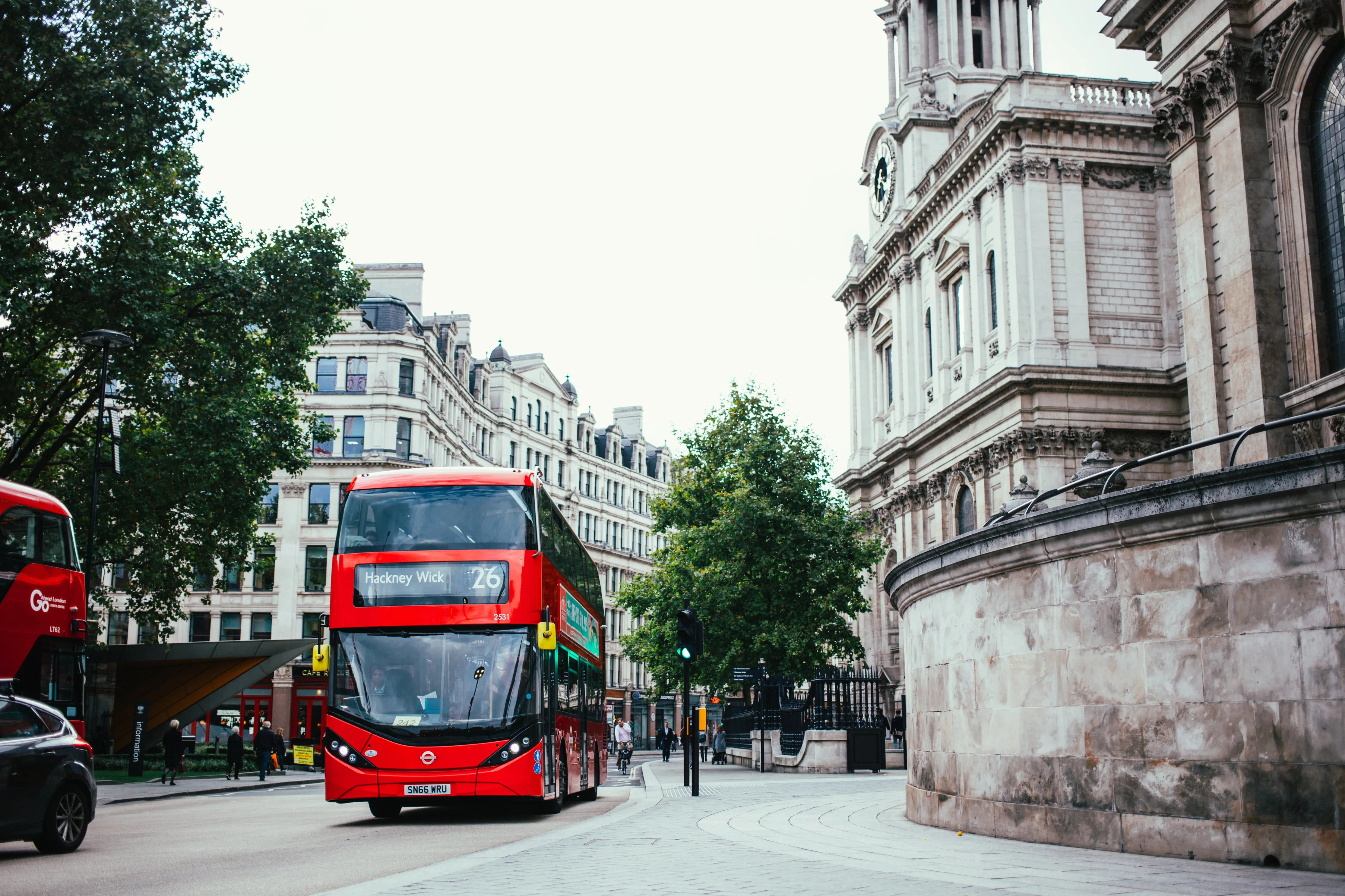 A London double-decker bus